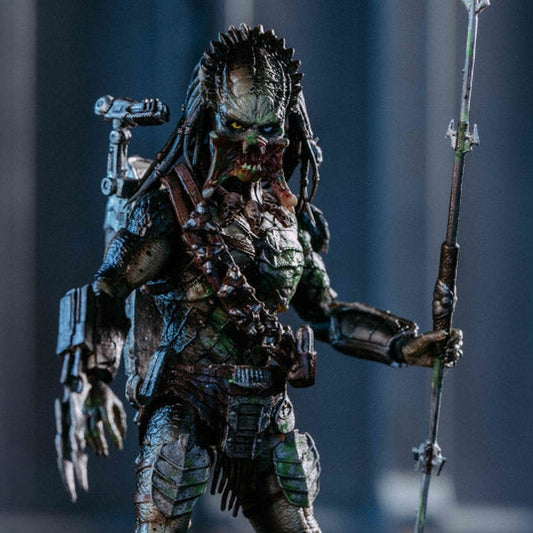 Alien vs. Predator: Requiem - Battle Damage Wolf Predator PX Previews Exclusive 1/18