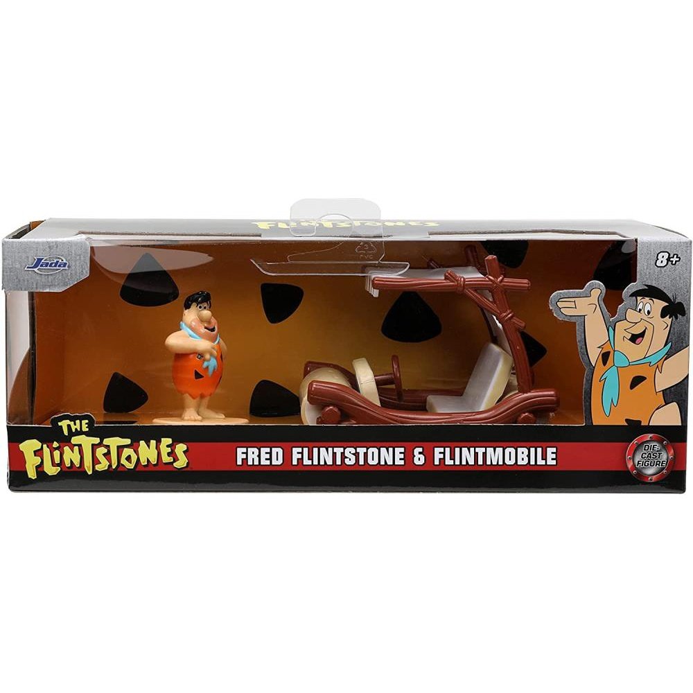 Hollywood Rides: The Flintstones - Pedro Picapiedra & Troncomóvil 1/32