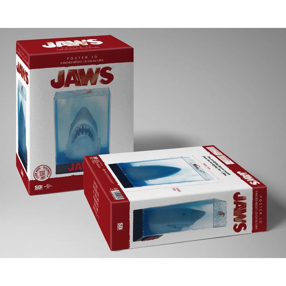 Jaws 3D Poster Diorama