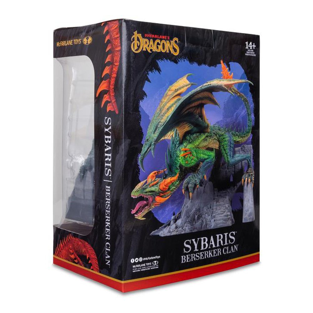 Dragons Series 8 Sybaris Berserker Clan Dragon