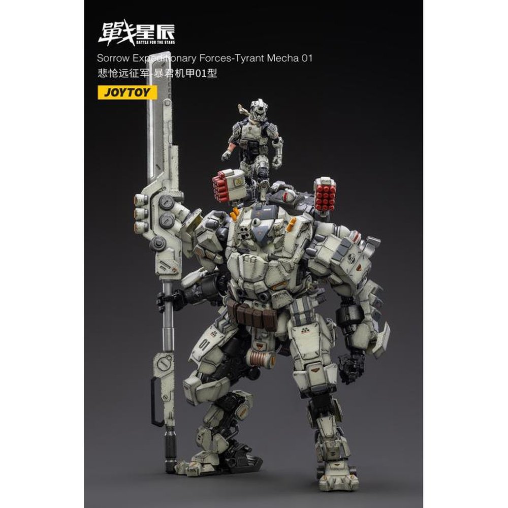 Battle for the Stars Sorrow Expeditionary Forces Tyrant Mecha 01 & Pilot 1/18