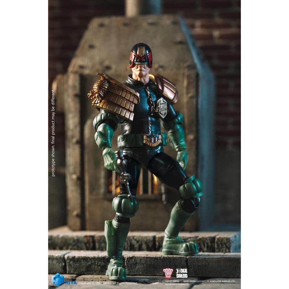 2000 AD Judge Dredd 1:18 Scale PX Previews Exclusive Figure