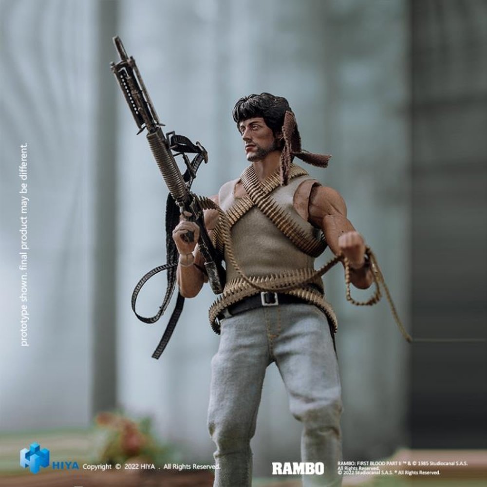 First Blood Exquisite Super Series John Rambo PX Previews Exclusive 1/12