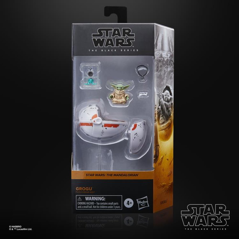 Star Wars: The Black Series 6" Grogu with Pram The Mandalorian