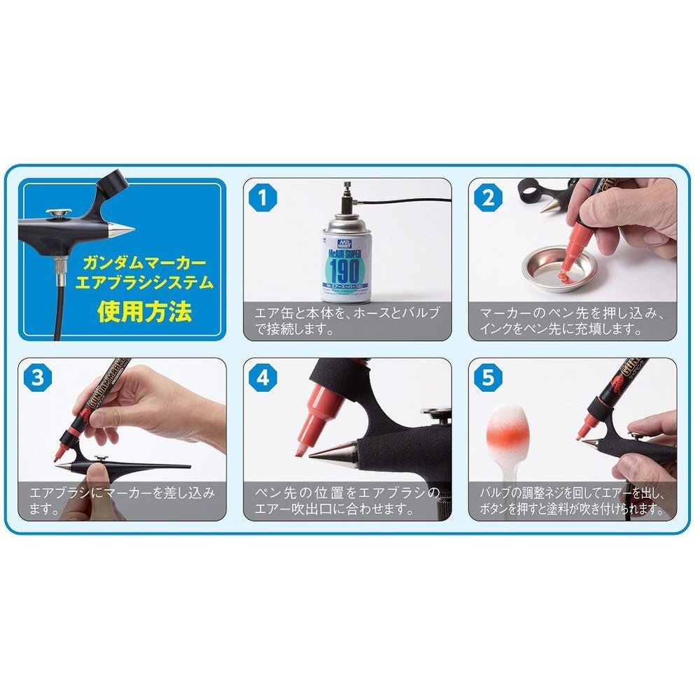 Gundam Marker Airbrush System
